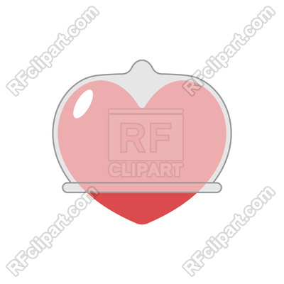 Protected Love Heart In Condom Vector Image Of Conceptual 400x400 Protected Love Heart In Condom Vector Image Of Conceptual