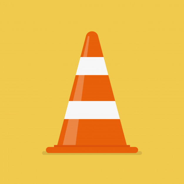 Traffic Cone Vector Illustration Vector Premium Download 626x626 Traffic Cone Vector Illustration Vector Premium Download