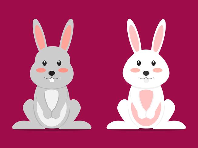 653x490 Personaje De Dibujos Animados Lindo Del Conejo De Los Pares