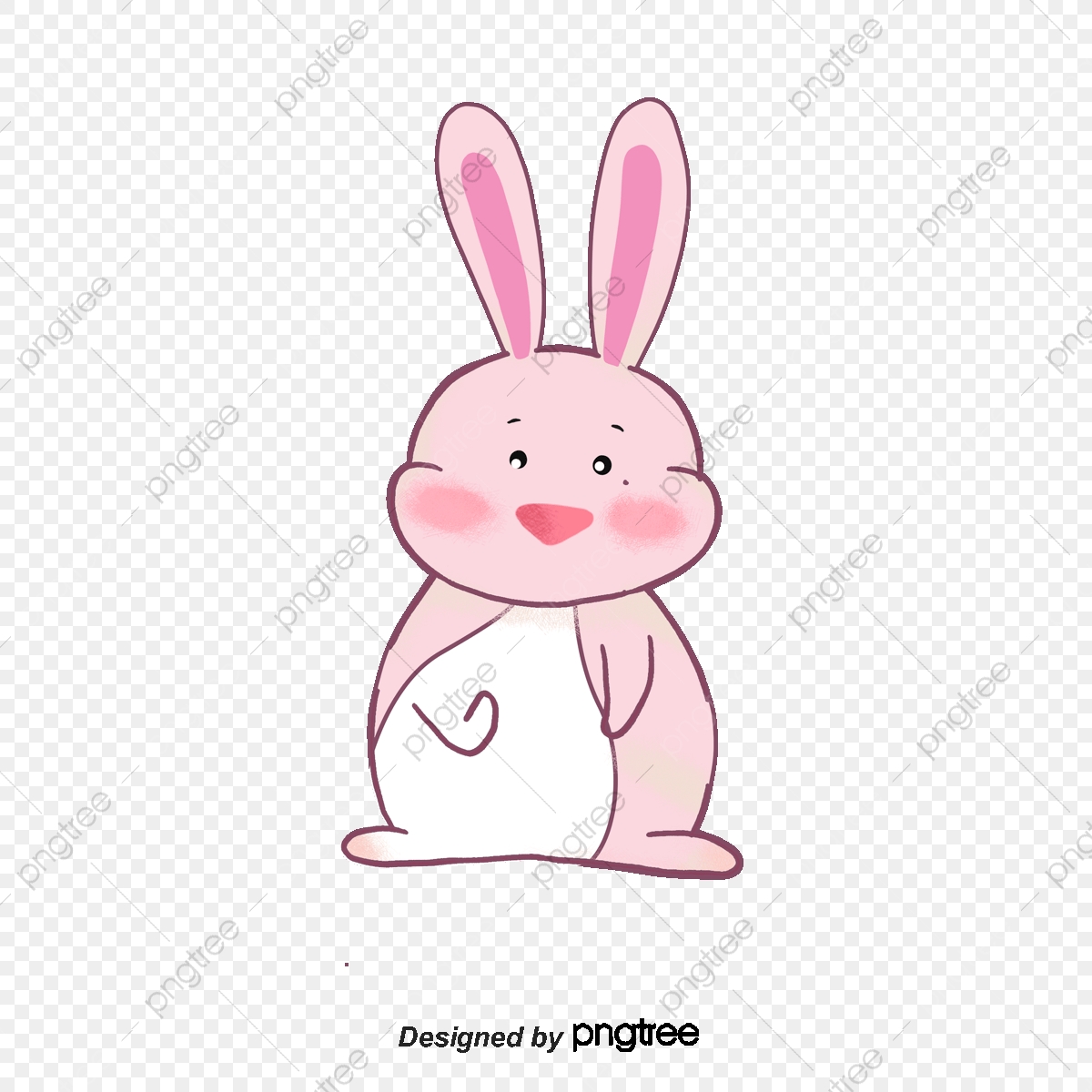 1200x1200 Vector Conejo, Conejo, Pink, Conejo De Dibujos Animados Png Y