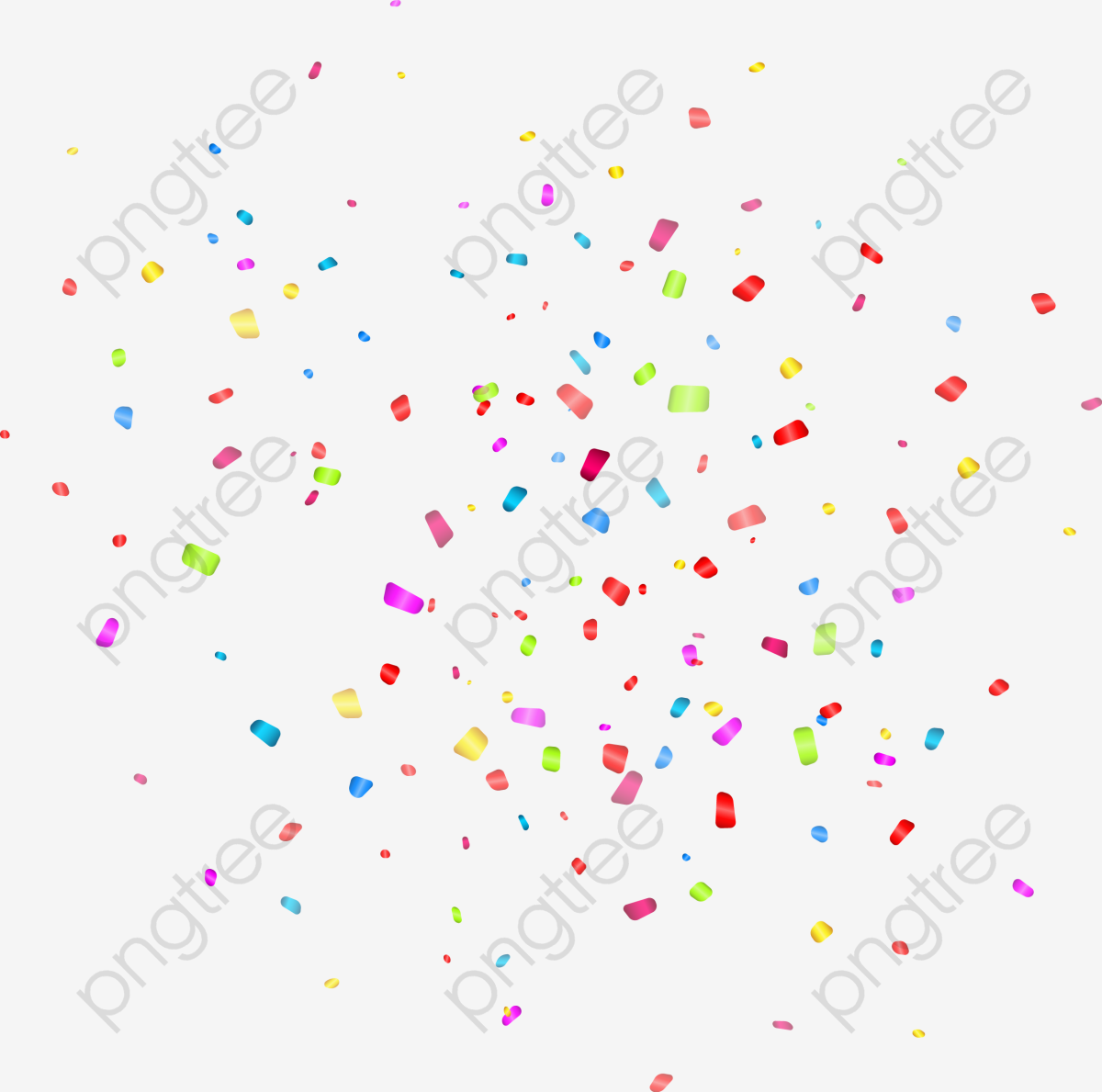 1200x1189 Exquisite Color Confetti Vector, Color Scraps, Scraps Of, Color