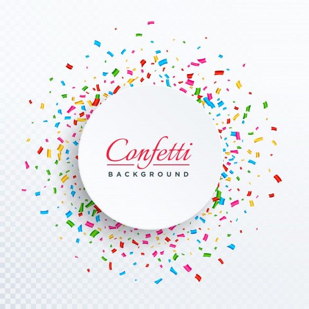 626x626 Fondo Circular De Confeti Vector Gratis Church Ideas