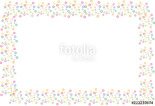 500x343 Marco De Confeti De Fierentes Colores Stock Image And Royalty