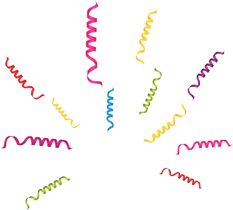 756x679 Transparent Orange Confetti Png