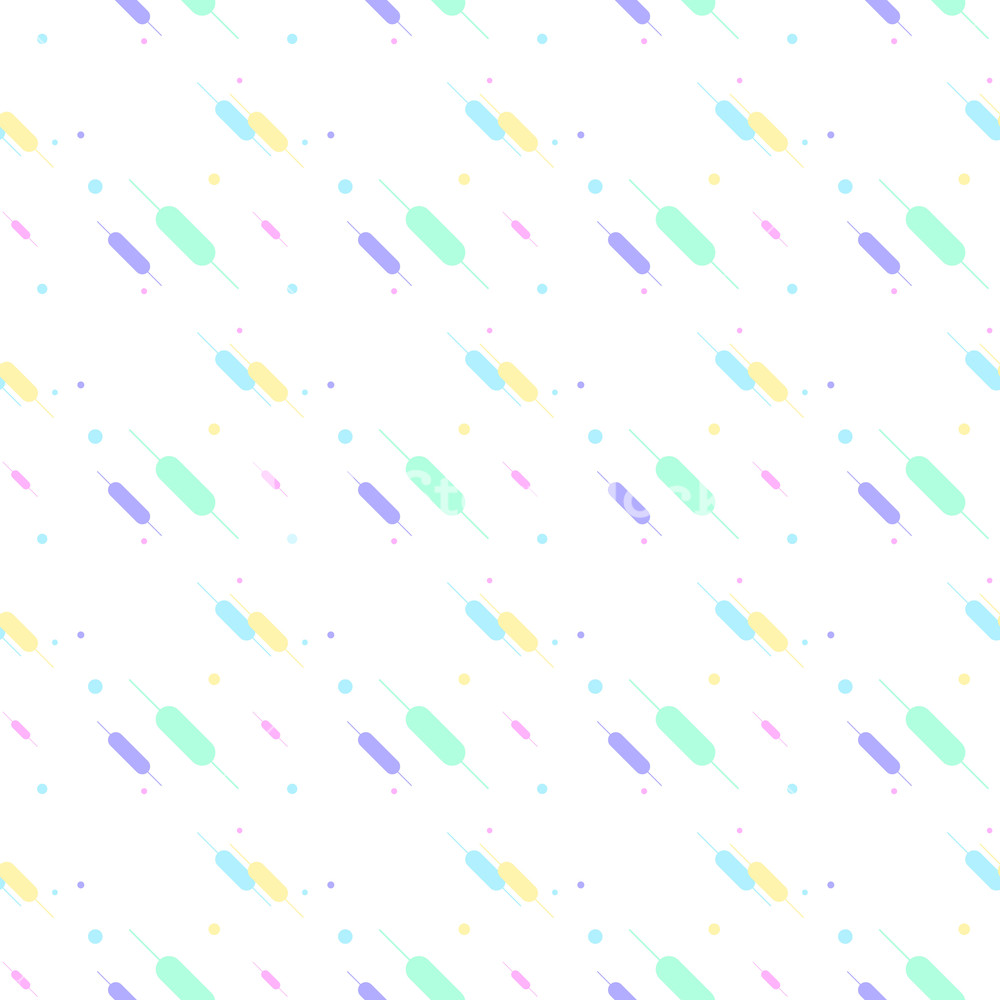 1000x1000 Festival Seamless Pattern With Confetti Repeating Background