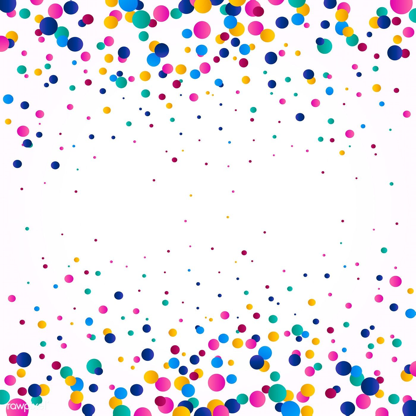 1400x1400 Colorful Confetti Background Explosion Vector Free Image
