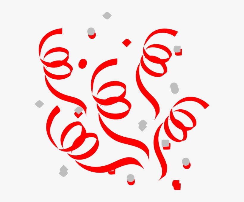 820x680 Green Yellow Confetti Clipart