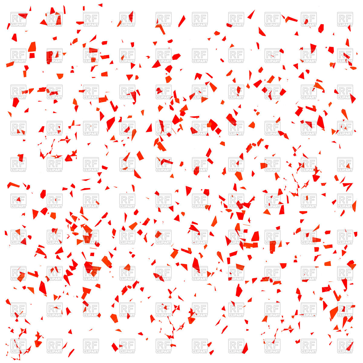 1200x1200 Red Confetti Background Vector Image Of Backgrounds, Textures