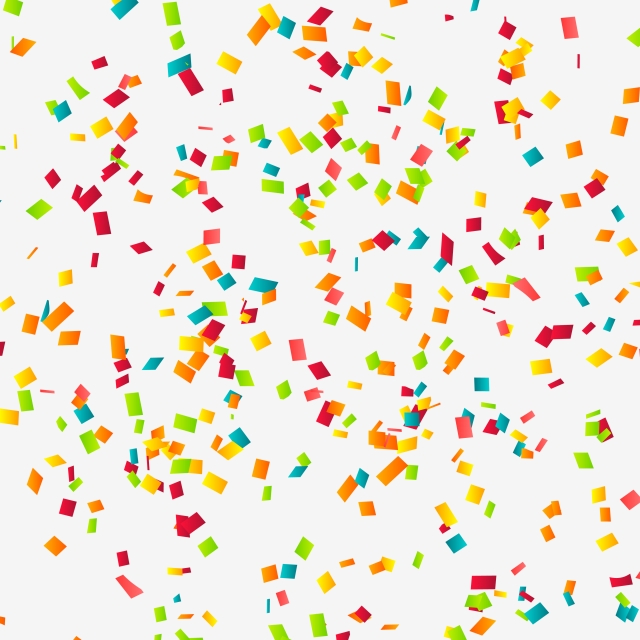 Confetti Vector Art