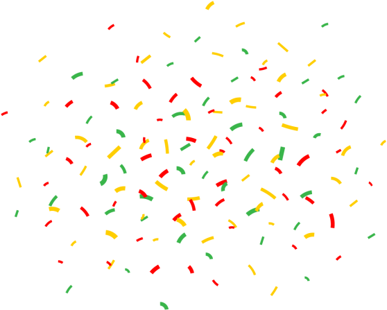 558x447 Hd Colorful Confetti Vector Background For Birthday Celebration