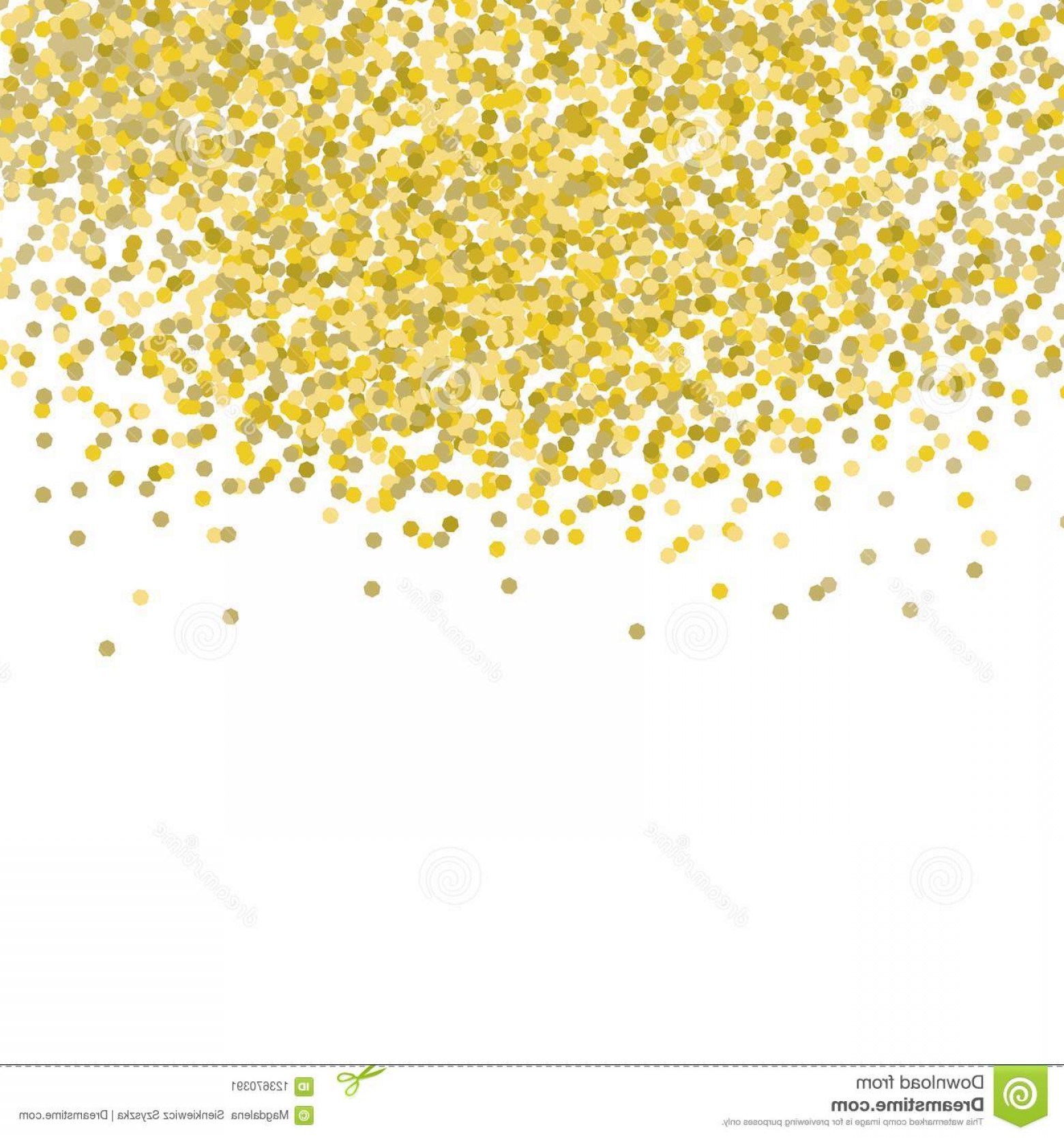 1560x1668 Tiny Golden Confetti White Layout Small Confetti Scattered Over