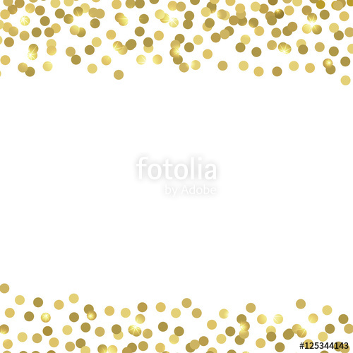 500x500 Golden Confetti Vector Background Stock Image And Royalty Free