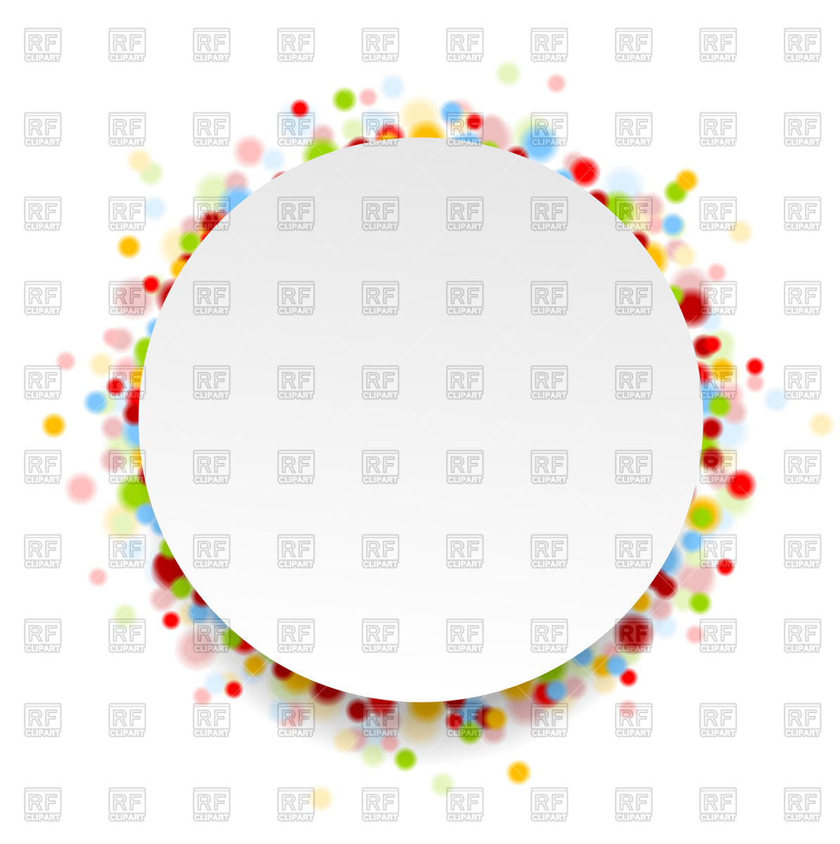 1194x1200 Circle With Shiny Light Confetti Vector Image Of Backgrounds