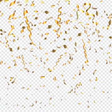 359x360 Confetti Png, Gold Confetti, Colorful Confetti, Party Confetti Png