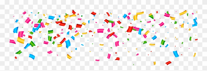 880x302 Confetti Clipart Wallpaper