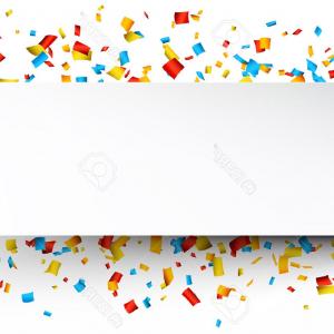 300x300 Photostock Vector Colorful Celebration Background With Confetti