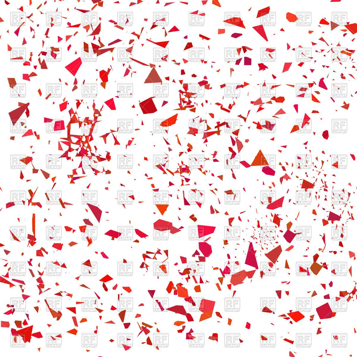 1200x1200 Red Confetti Background Vector Image Of Backgrounds, Textures