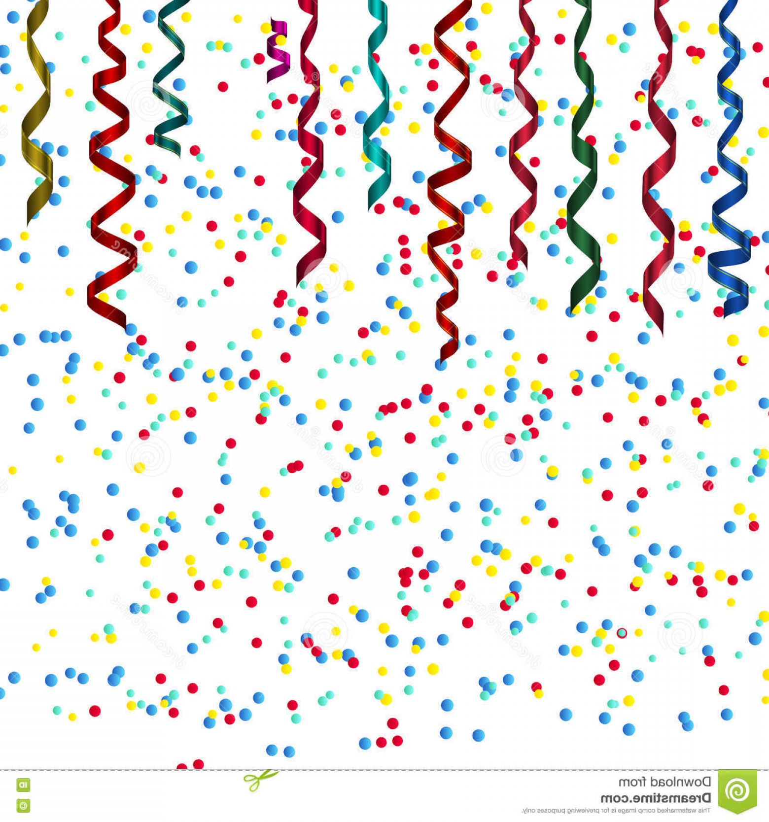 1560x1668 Streamer And Confetti Vector Geekshirts