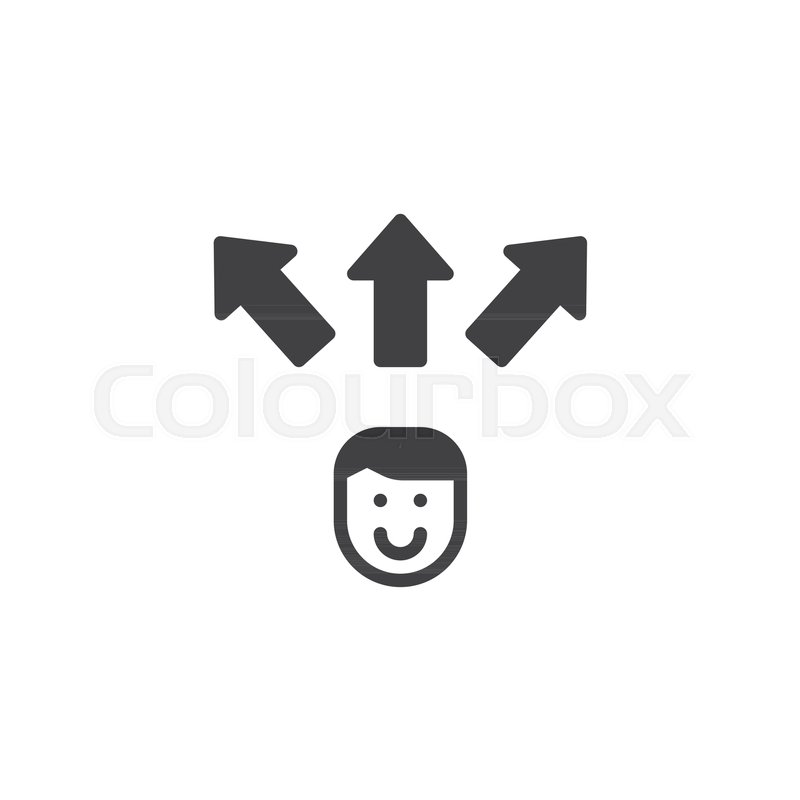 800x800 Confused Man Vector Icon Filled Flat Stock Vector Colourbox