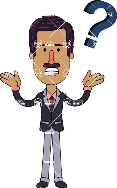 400x640 Flat Indian Man Vector Character Design Aka Diego Graphicmama