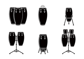 286x200 Conga Free Vector Art
