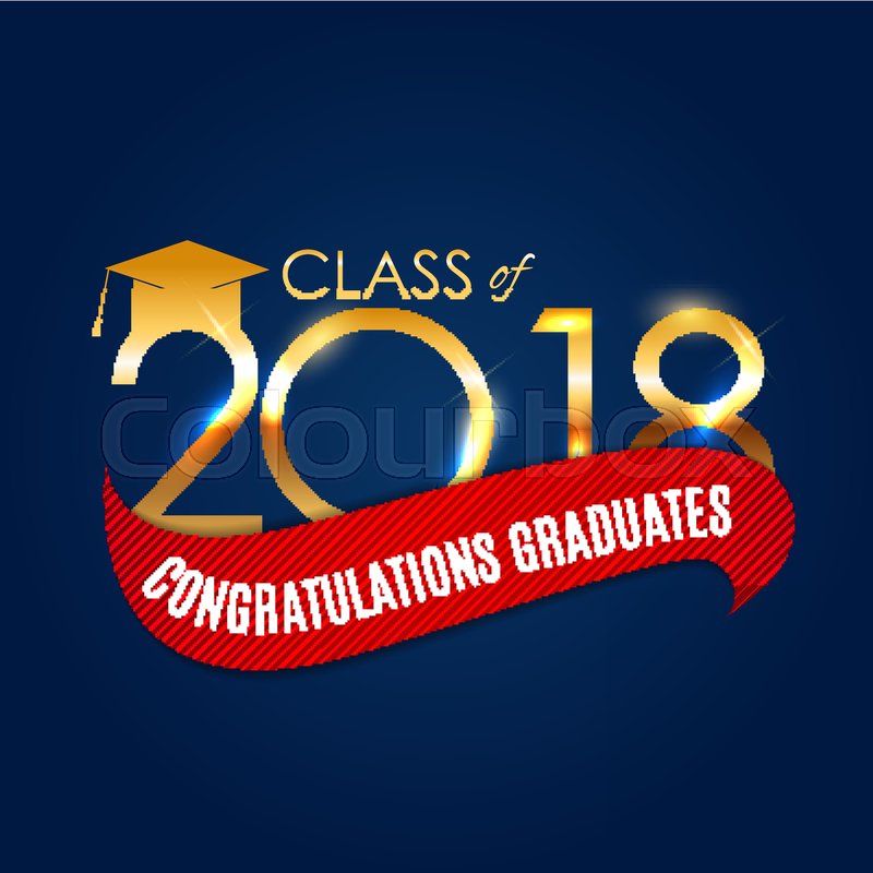 800x800 Congratulations On Graduation Stock Vector Colourbox