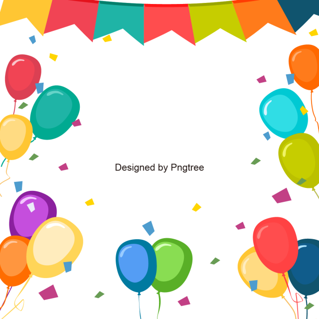 640x640 Cartoon Balloon Background, Cartoon Design, Balloon, Color Balloon