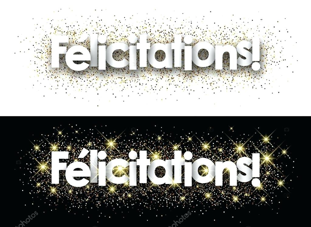 1023x746 Congratulations Banners Paper Banner With Shining Sand French