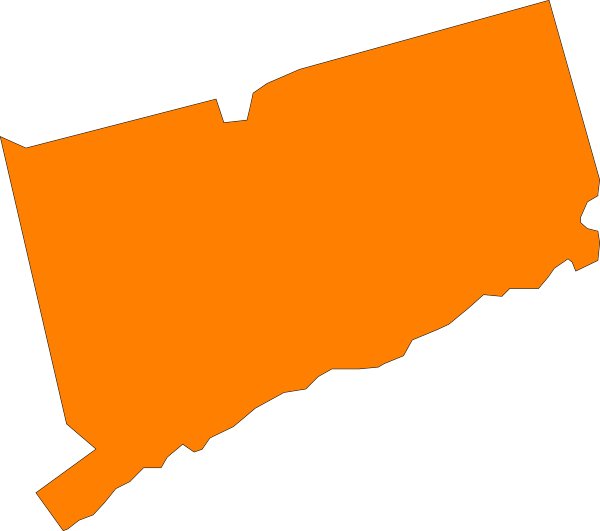 Connecticut State Orange Clip Art 600x531 Connecticut State Orange Clip Art