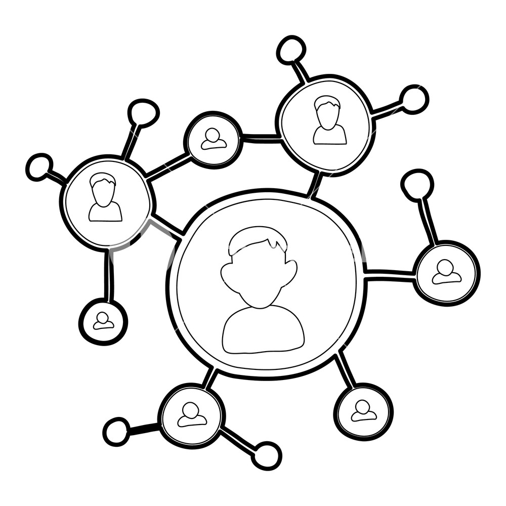 Connection Icon Outline Illustration Of Connection Vector Icon 1000x1000 Connection Icon Outline Illustration Of Connection Vector Icon