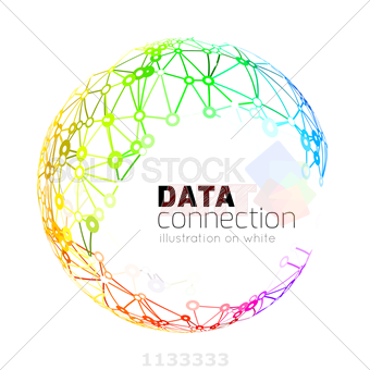 Stock Illustration Of Abstract Network Connection Vector 340x340 Stock Illustration Of Abstract Network Connection Vector