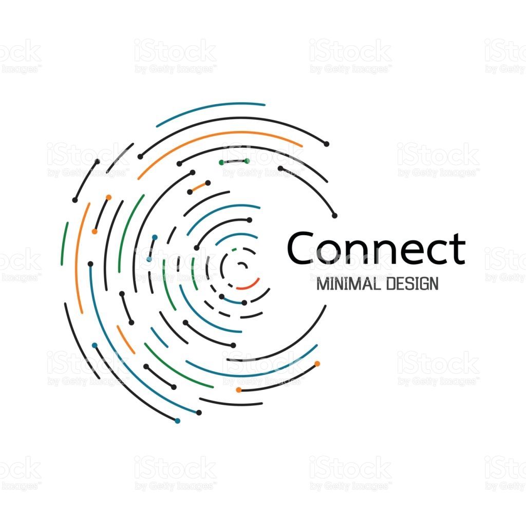 Abstract Network Connection Icon Logo Design Vector Illustration 1024x1024 Abstract Network Connection Icon Logo Design Vector Illustration