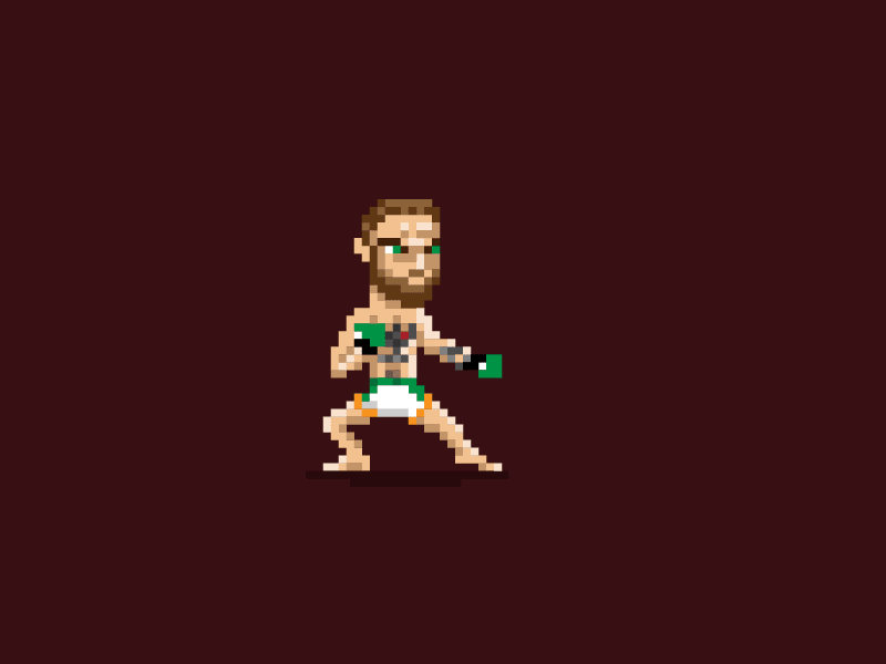 800x600 Conor Mcgregor Pixel Art Gif