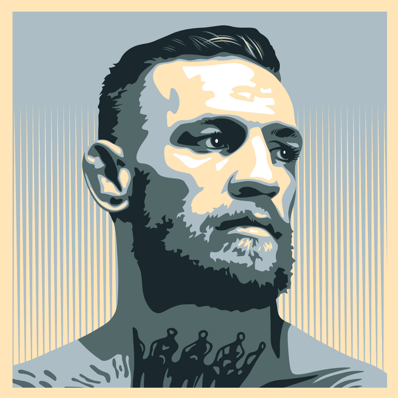 1296x1296 Conor Mcgregor, Vector