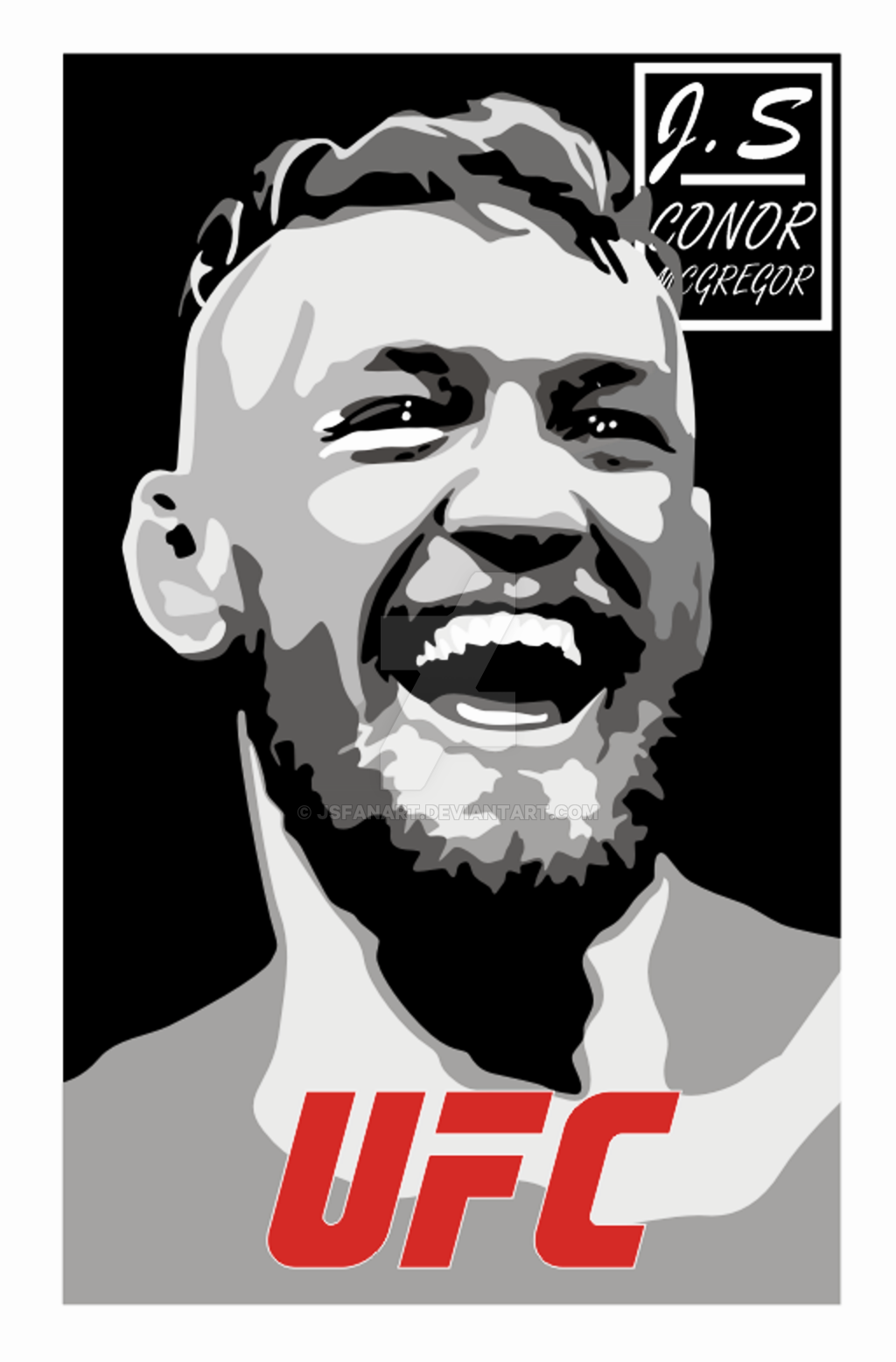 Conor Mcgregor Vector At Vectorified.com | Collection Of Conor Mcgregor ...