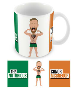 263x300 Conor Mcgregor Mma Vector Hero Printed Ceramic Mug Unofficial Top