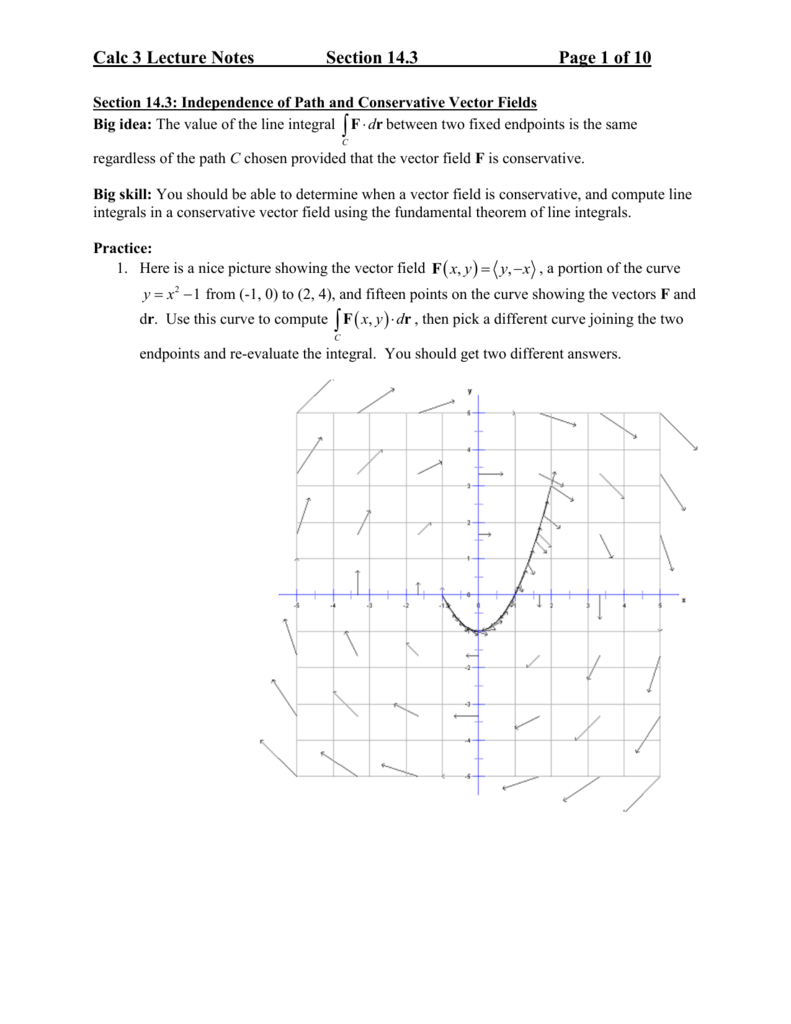 791x1024 Independence Of Path And Conservative Vector Fields