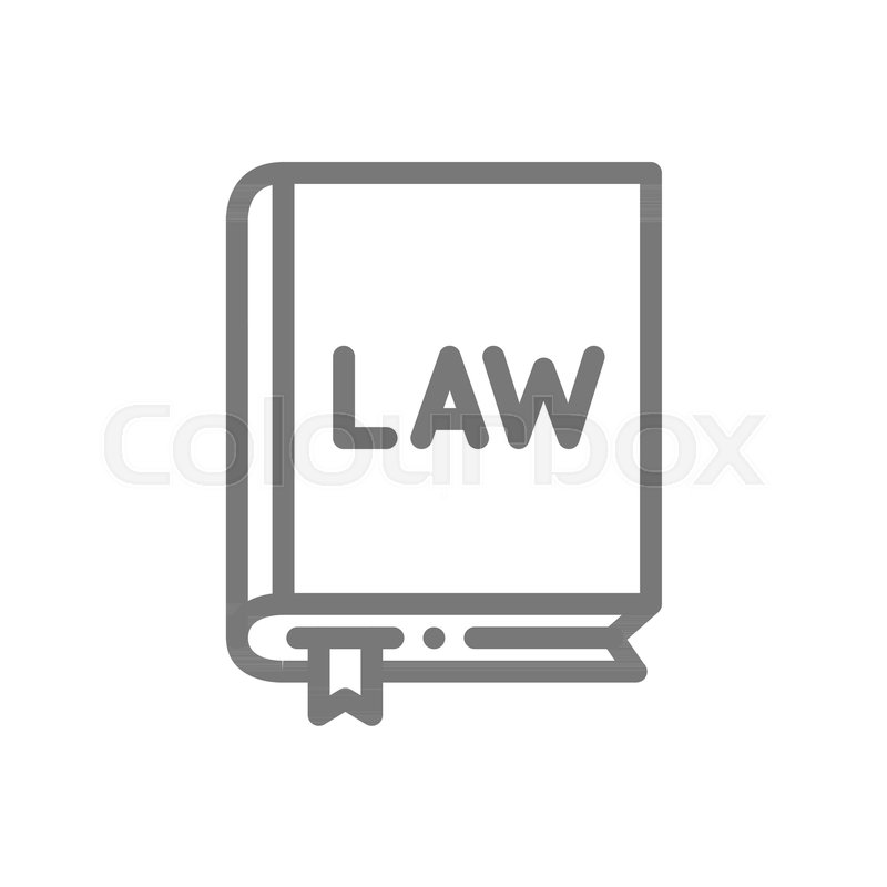 800x800 Simple Organic Law, Constitution Line Stock Vector Colourbox