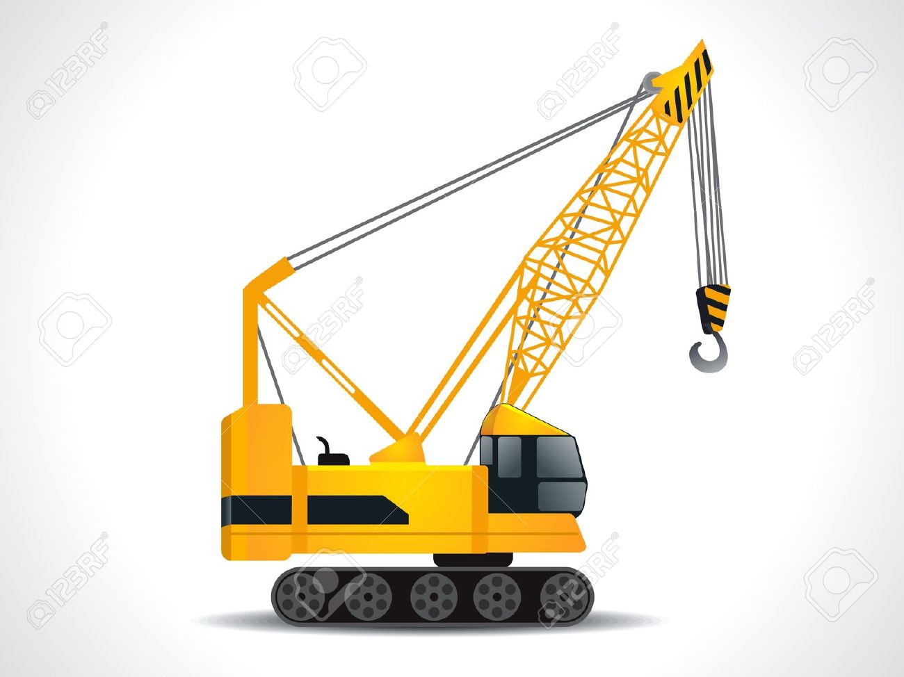 Construction Crane Vector At Vectorified.com | Collection Of ...