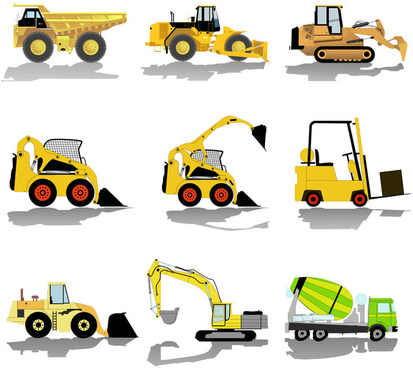 413x368 Clip Art Construction Machines Free Vector Download
