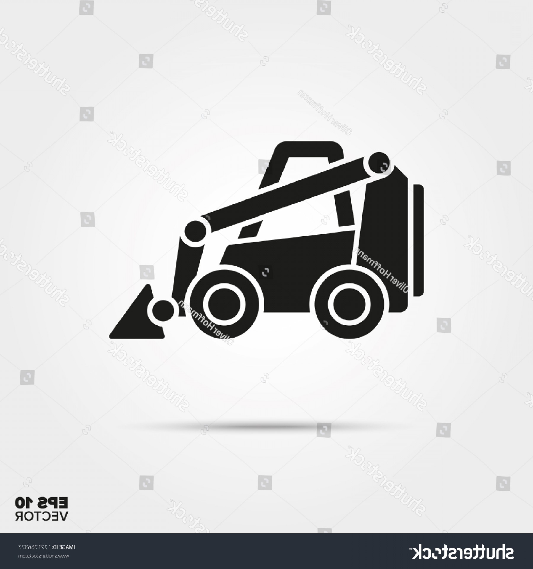 1800x1920 Skidsteer Icon Vector Construction Equipment Symbol Cqrecords