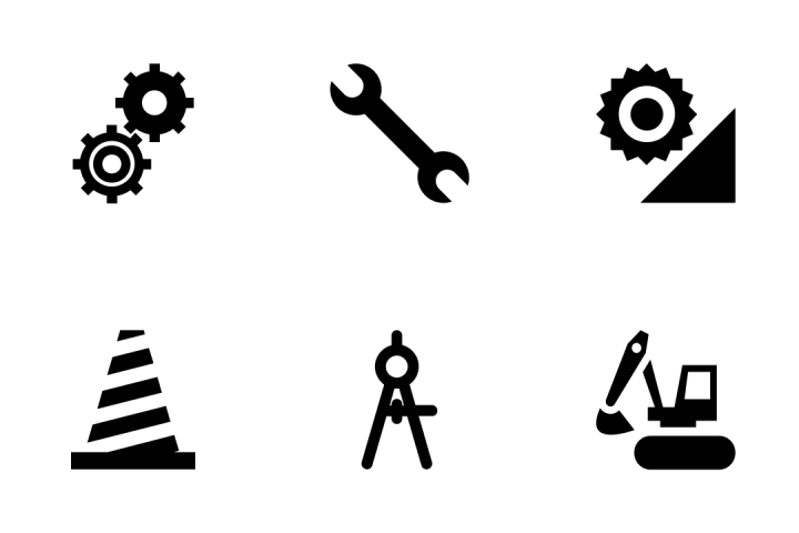 720x480 Download Construction Vector Icons Icon Pack
