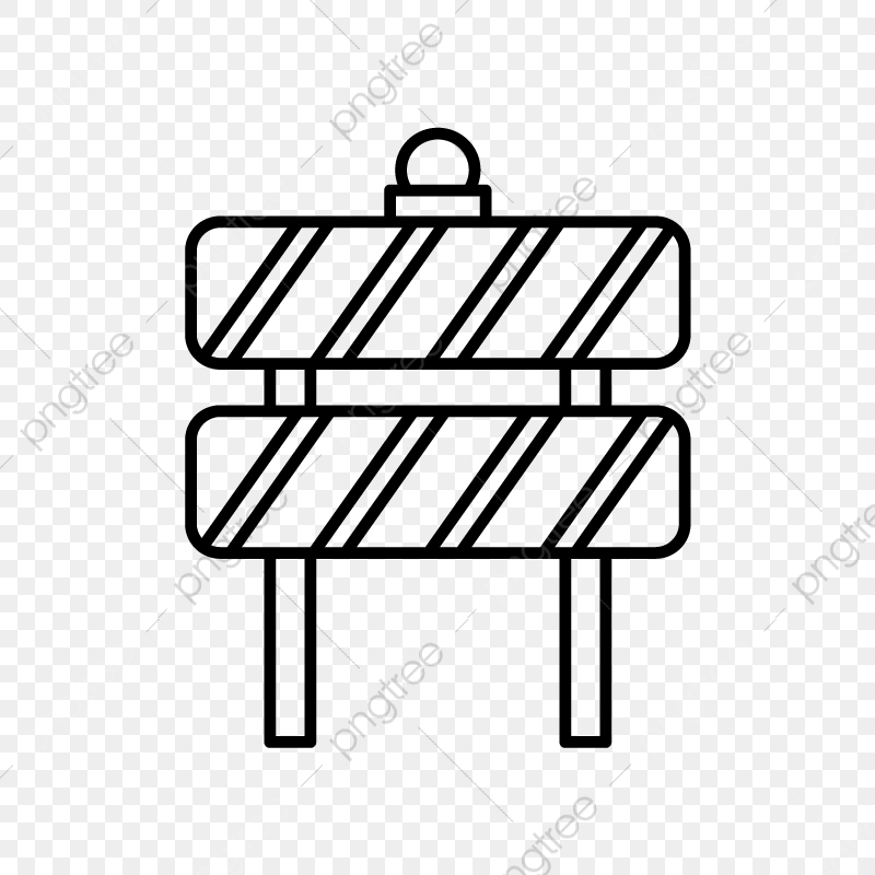 800x800 Vector Under Construction Icon, Barrier Icon, Construction