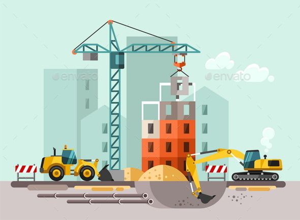 590x433 Construction Site, Building A House