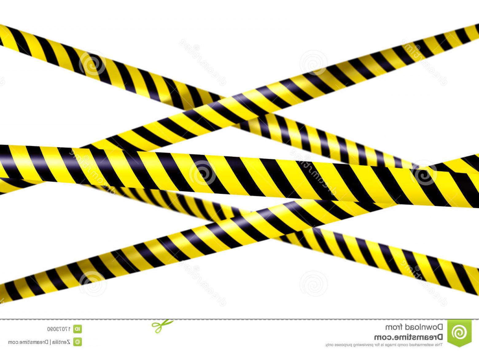Construction Tape Vector