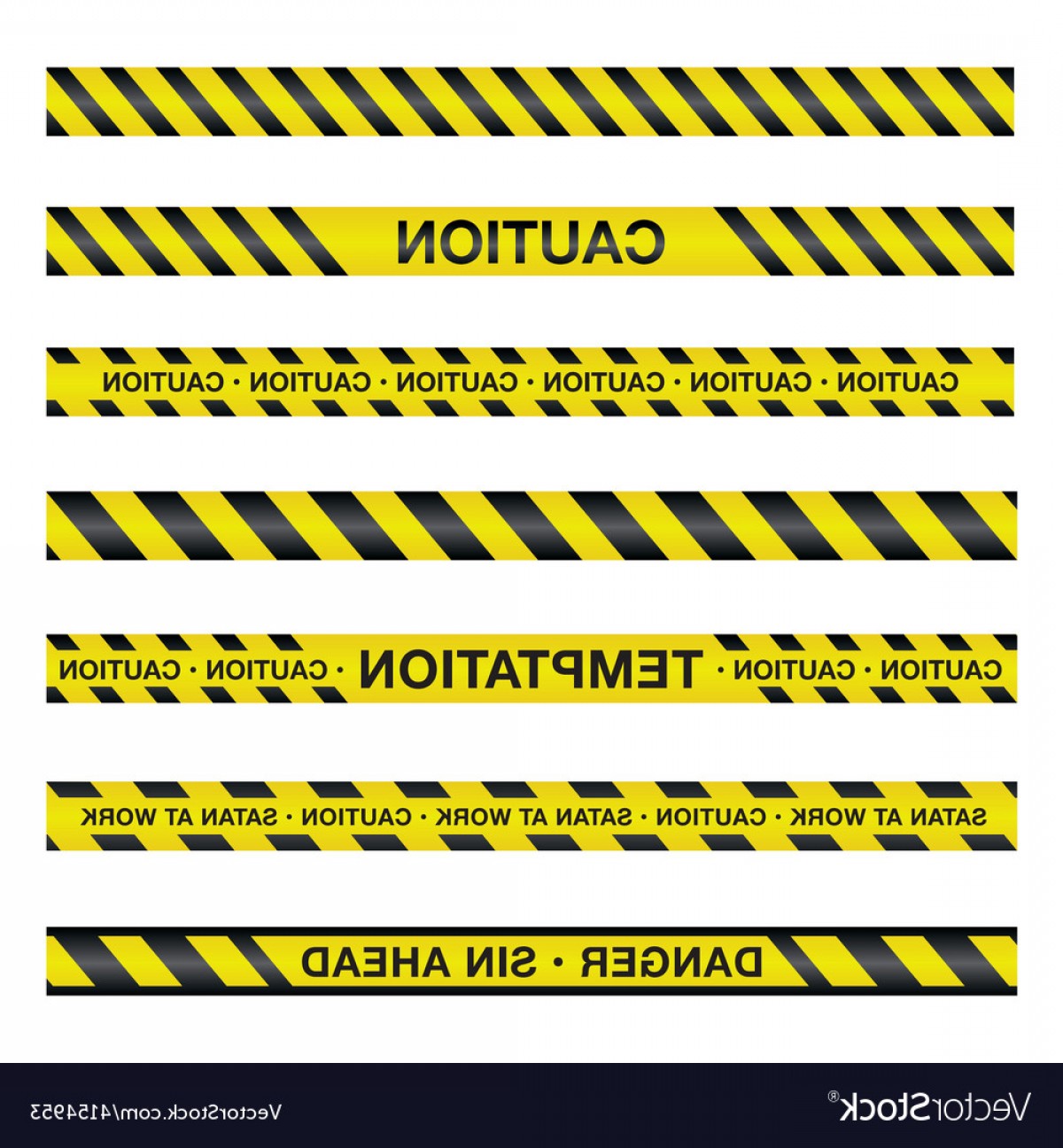 Construction Tape Vector at Vectorified.com | Collection of ...