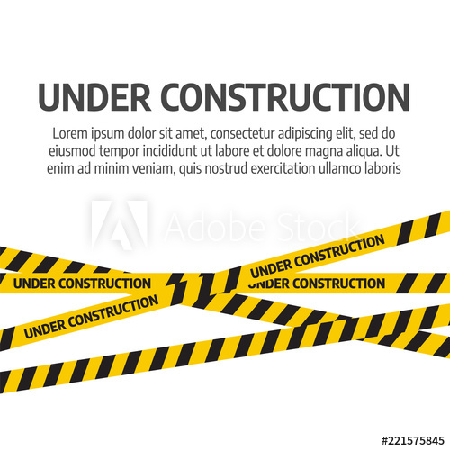 500x500 Under Construction Website Page Under Construction Tape Warning