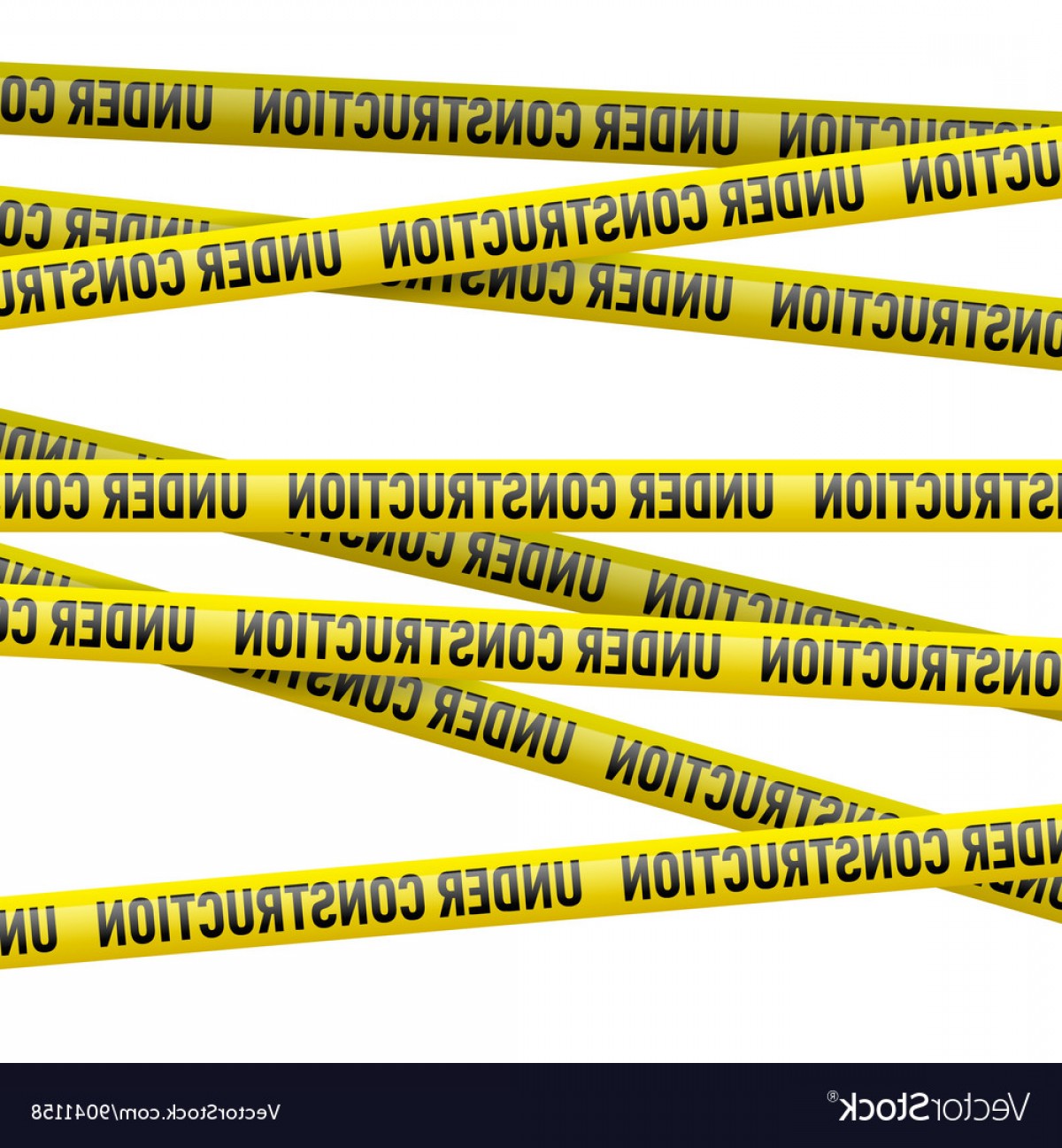 1200x1296 Yellow Under Construction Danger Tape Vector Handandbeak