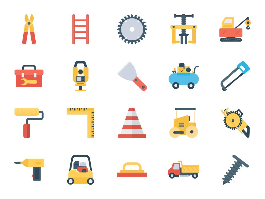 Construction Tools Vector Frebers 930x700 Construction Tools Vector Frebers