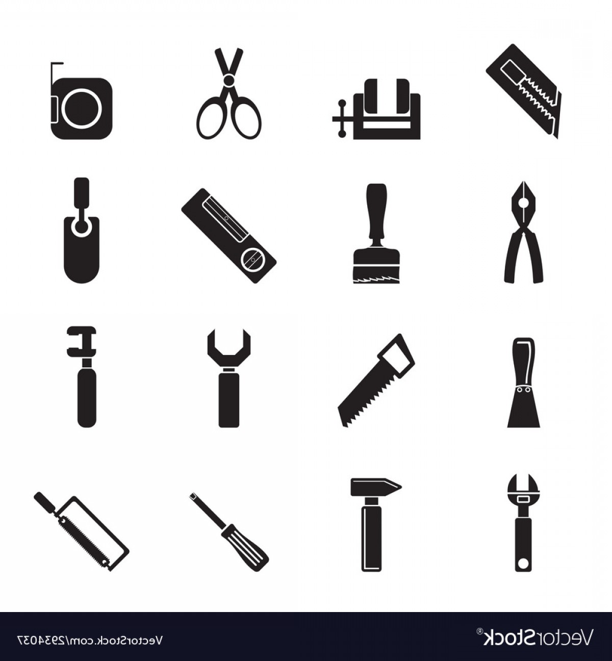 Contractor Tools Vector Studiogrfx 1200x1296 Contractor Tools Vector Studiogrfx